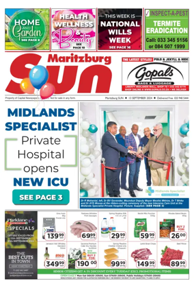 Cover of Maritzburg Sun (South Africa)