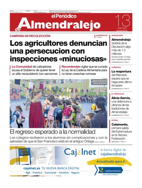 Cover of El Periódico de Almendralejo