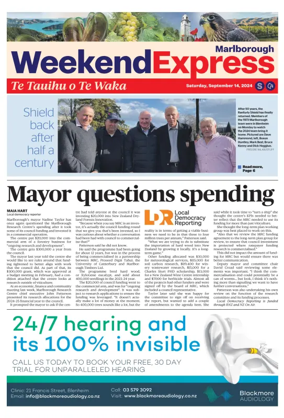Cover of The Saturday Express, Marlborough