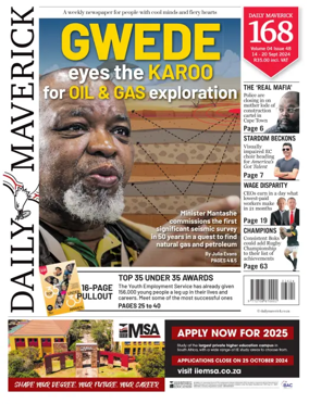 Cover of Daily Maverick