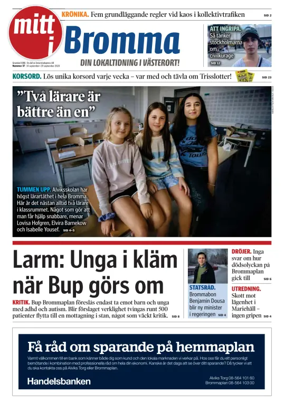 Cover of Bromma Tidning