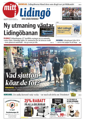 Cover of Mitt i Lidingö
