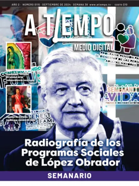 Cover of Semanario A Tiempo