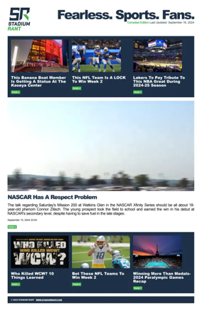 Cover of Stadium Rant