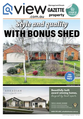 Cover of The Gazette Real Estate