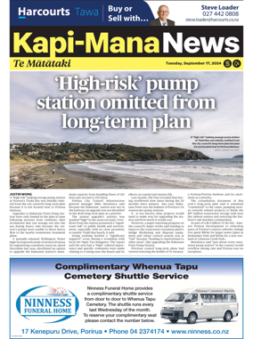 Cover of Kapi-Mana News
