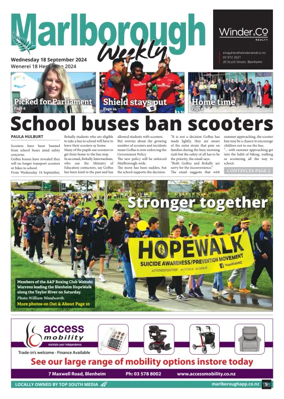 Cover of Marlborough Weekly