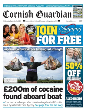 Cover of Cornish Guardian (Bodmin & East Cornwall)