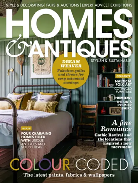 Cover of Homes and Antiques Magazine