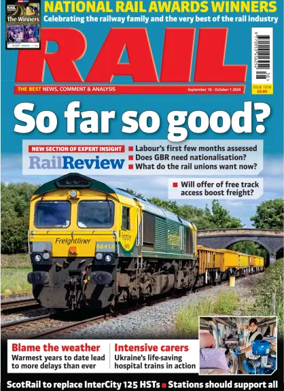 Cover of Rail (UK)