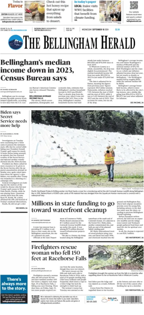 Cover of The Bellingham Herald