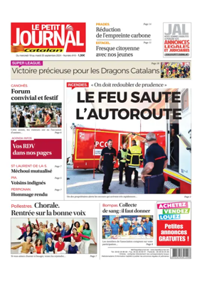 Cover of Le Petit Journal - Catalan