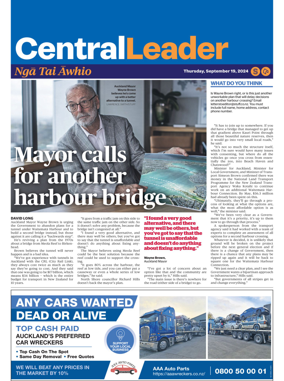 Cover of Central Leader