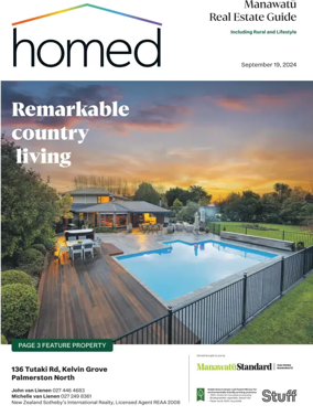 Cover of Homed Manawatu Standard