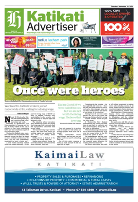 Cover of Katikati Advertiser