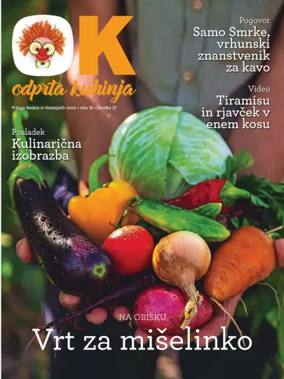 Cover of Odprta Kuhinja for Slovenske Novice