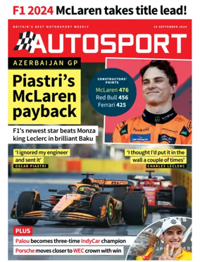 Cover of Autosport (UK)