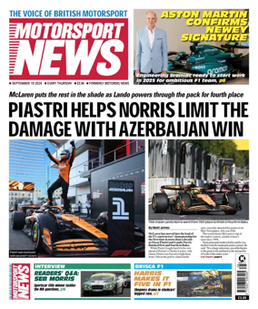 Cover of Motor Sport News
