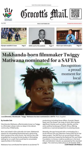 Cover of Grocott's Mail