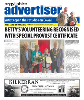 Cover of Argyllshire Advertiser