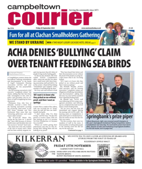Cover of Campbeltown Courier