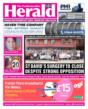 Cover of The Pembrokeshire Herald