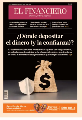 Cover of El Financiero (Costa Rica)