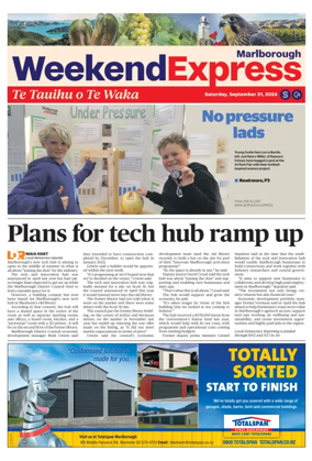 Cover of The Saturday Express, Marlborough