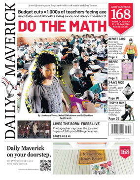 Cover of Daily Maverick