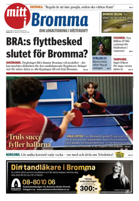 Cover of Bromma Tidning