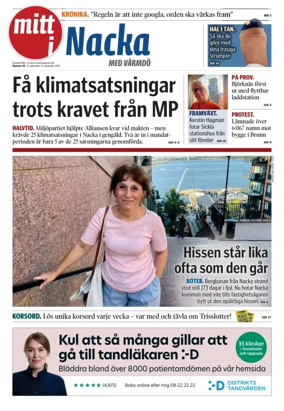 Cover of Mitt i Nacka