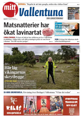 Cover of Vallentuna Nyheter