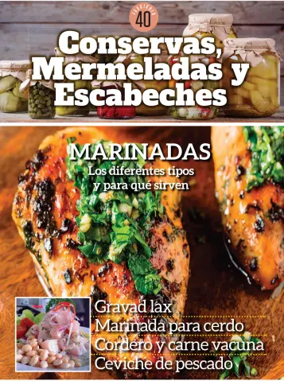 Cover of Conservas mermeladas y escabeches