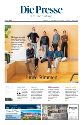 Cover of Die Presse am Sonntag