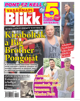 Cover of Vasárnapi Blikk