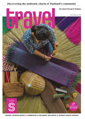 Cover of Sunday Star Times Travel