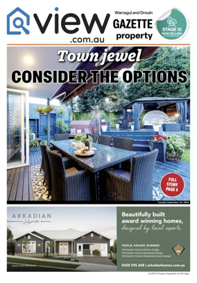 Cover of The Gazette Real Estate