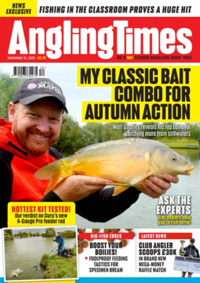 Cover of Angling Times (UK)