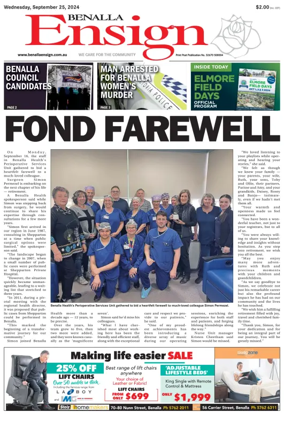 Cover of Benalla Ensign