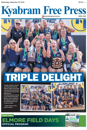 Cover of Kyabram Free Press