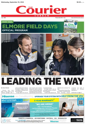 Cover of The Cobram Courier