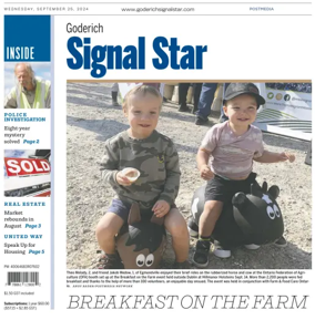 Cover of The Goderich Signal-Star