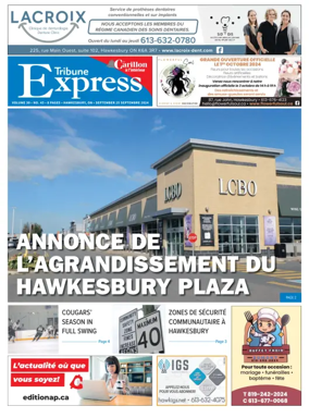 Cover of Tribune Express