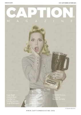 Cover of CAPTION Magazine