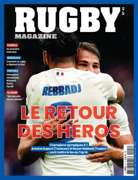 Cover of Rugby Magazine (France)