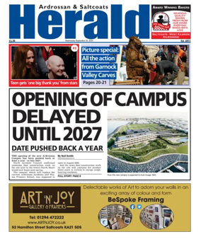 Cover of Ardrossan & Saltcoats Herald