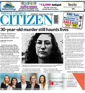 Cover of The Prince George Citizen