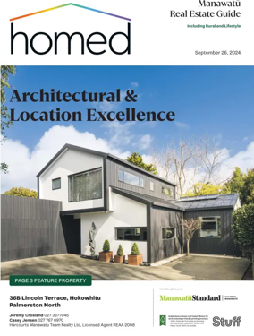 Cover of Homed Manawatu Standard