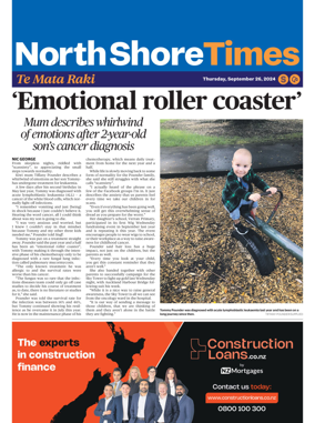 Cover of North Shore Times