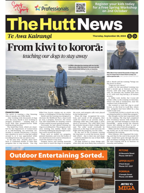Cover of The Hutt News